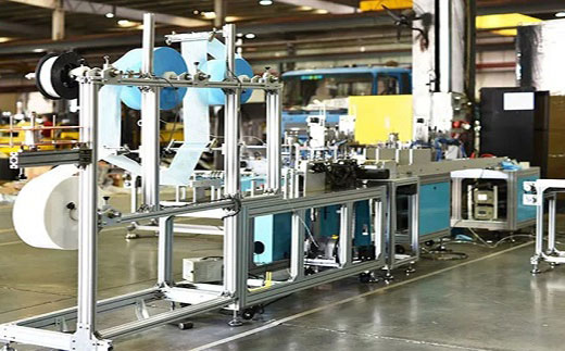 CA88全自动口罩生产流水线装备