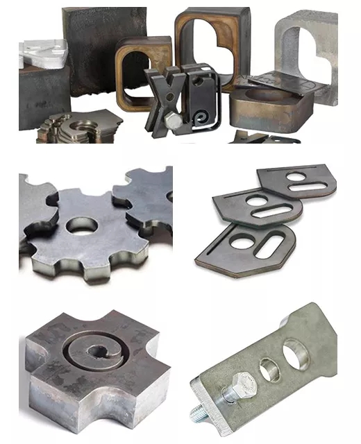 CA88CNCT等离子切割机切割样件