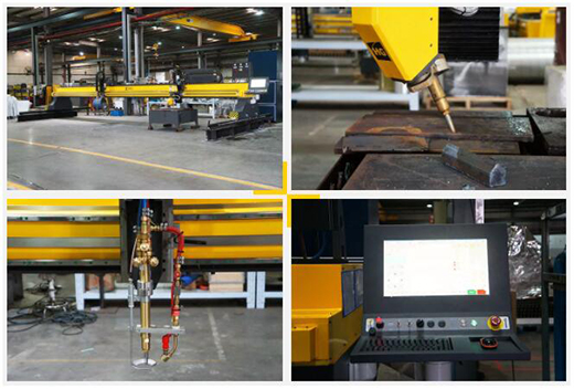 上；；；；；A8810米超长跨距无限回转数控坡口切割机