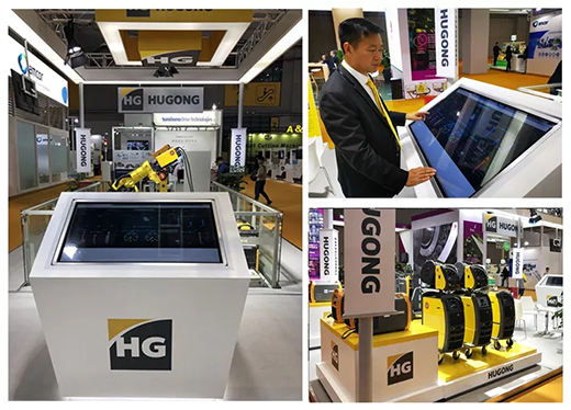 进博会首日CA88意大利CEA展位展品智能焊接与切割云系统